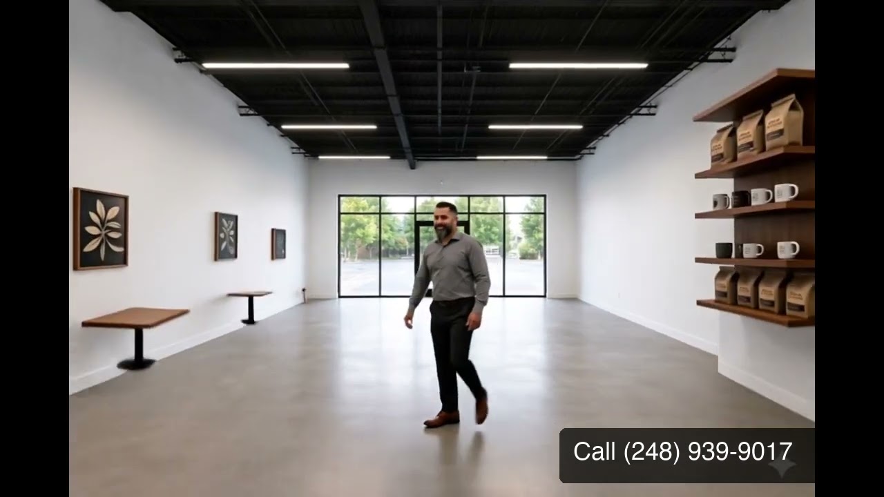 Coffee Shop Vision — 13 Mile & Ryan, Warren MI - property video