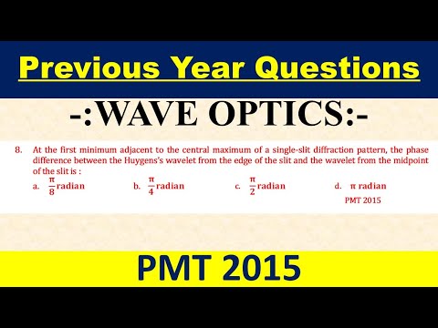 At the first minimum adjacent to the central maximum of a single-slit diffraction pattern, the phase