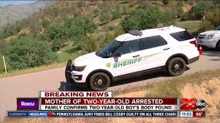 Mother of two-year-old arrested in murder investigation
