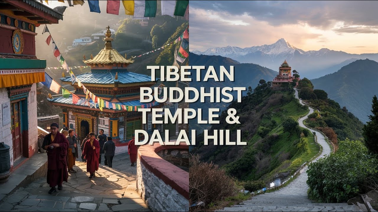 Tibetan Buddhist Temple And Dalai Hill Mussoorie Trek 300 Mtr for Dalai Hill