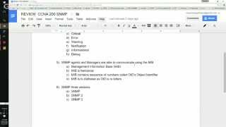 CCNA SNMP IN 15MIN