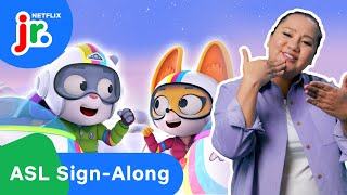 Asl Sign-Along: Good Good Day! 🧏 Appreciation Song For Kids | Netflix Jr Jams