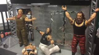 Mannequin Challenge WWE Action Figure Set Up