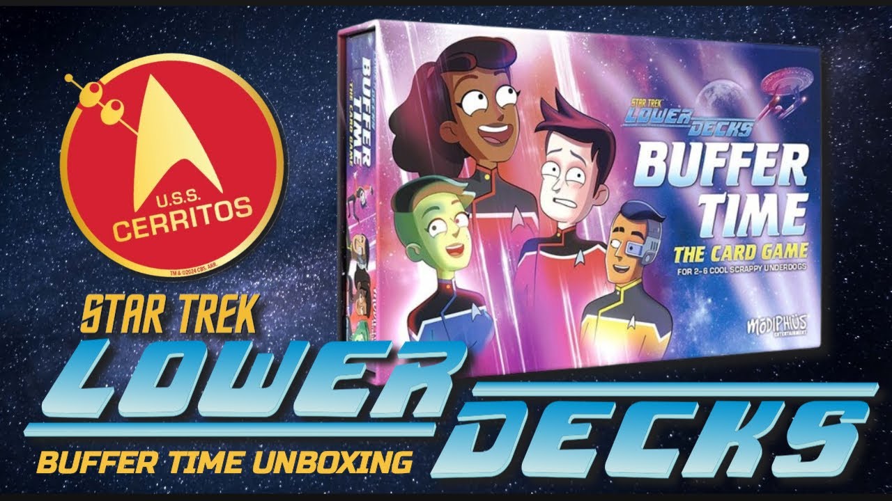 Star Trek Lower Decks - Buffer Time - The Card Game - Unboxing