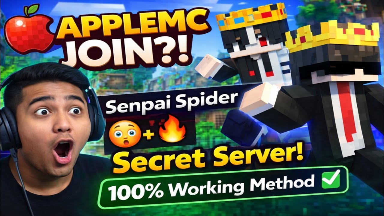 Minecraft AppleMC Server এ কিভাবে Join করবেন? 😱 100% Working Method ...