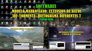 EXTENSION DE DATOS DE PRECIPITACION Y HIETOGRAMA DE DISEÑO A PARTIR DE CURVAS IDF APLICATIVOS .XLS screenshot 1