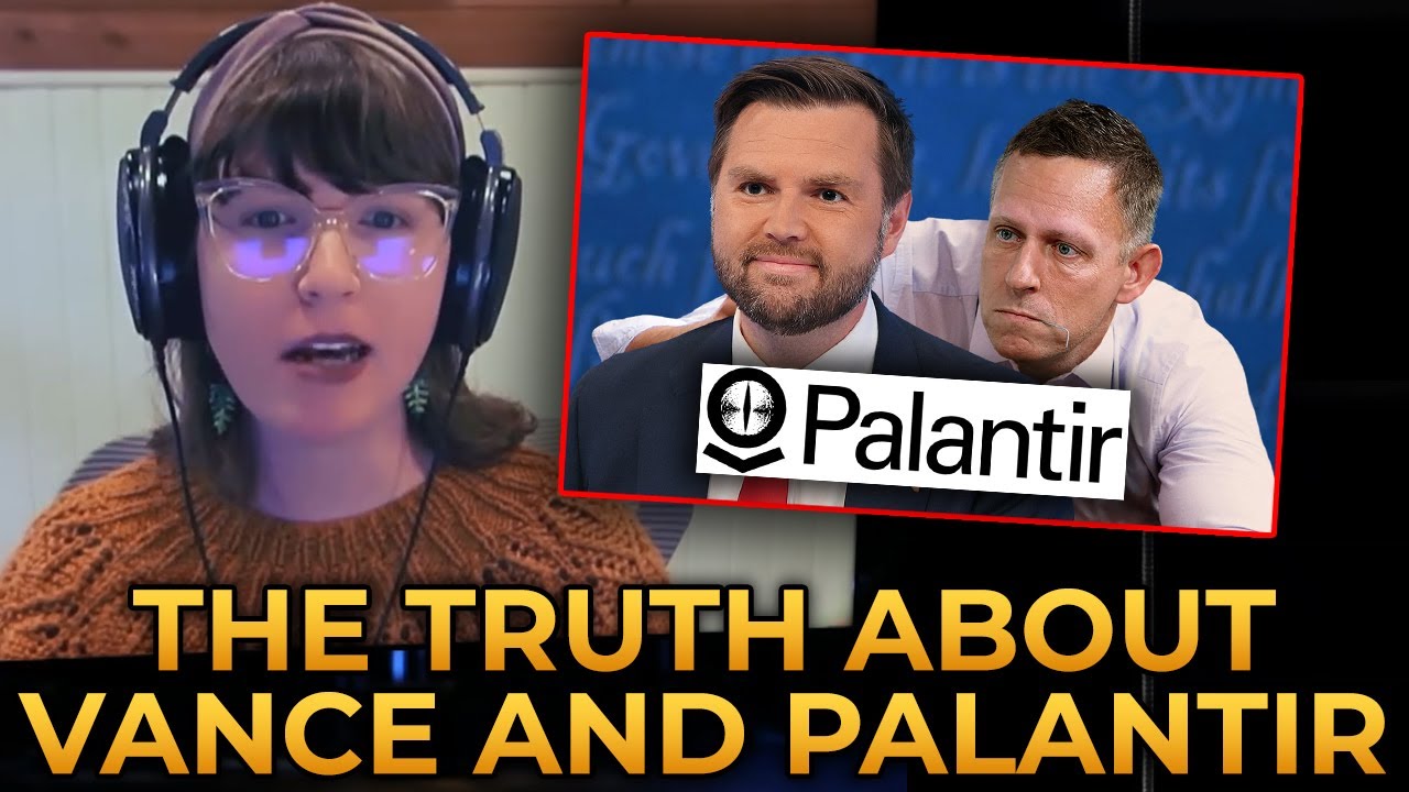 Whitney Webb EXPOSES JD Vance's Dark Connection to PALANTIR and the US Surveillance State