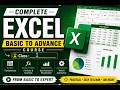 Basic to Advance Excel Course in Hindi | Class 1 |Complete Excel Tutorial for Beginners