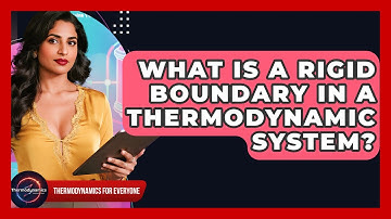 What Is A Rigid Boundary In A Thermodynamic System? - Thermodynamics For Everyone
