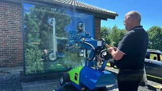 Install Heavy Glass With Just One Operator Winlet Glazing Robot In Action