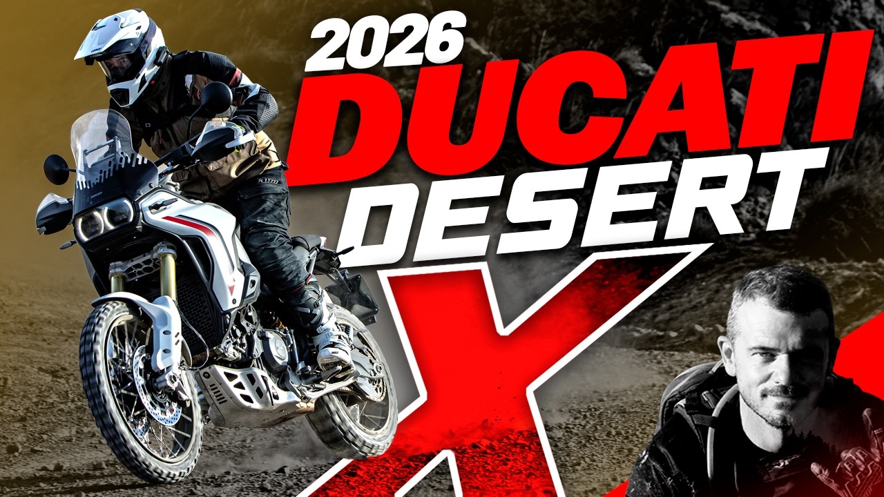 Ducati DesertX 2026 : une pépite dans le désert !