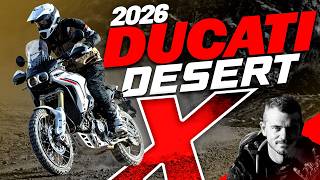 Ducati DesertX 2026 : une pépite dans le désert !