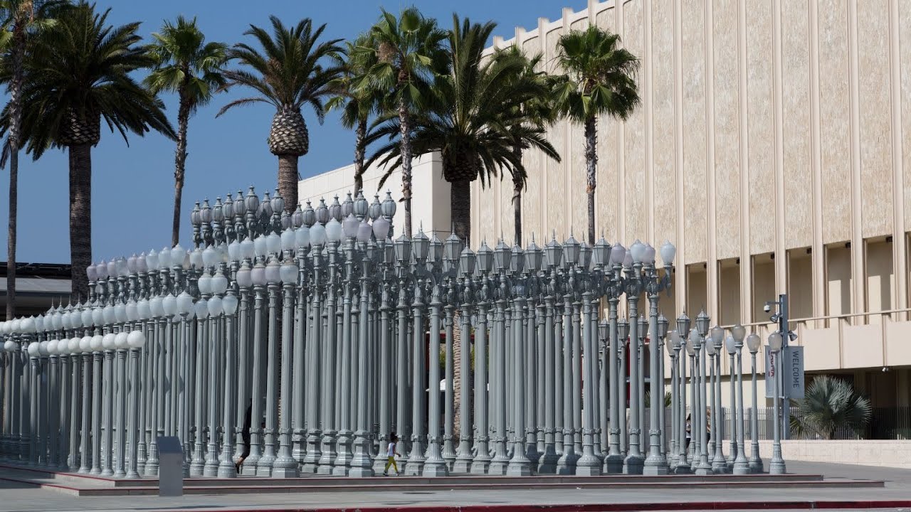 Urban Light at LACMA