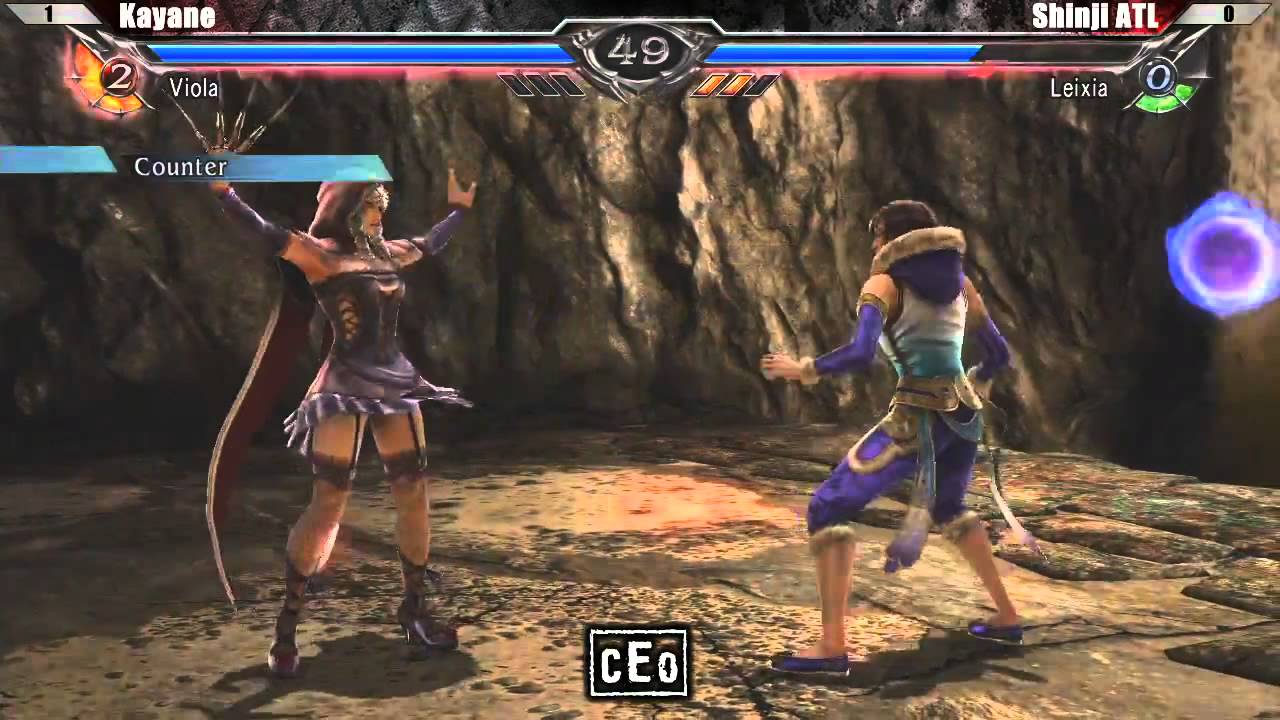CEO 2012 Soul Calibur V Losers Finals : Kayane (Viola) VS Shinji (Leixia)