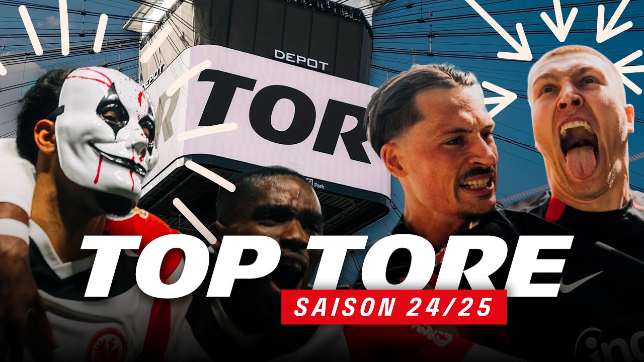 Diese TOP-TORE haben uns in die Champions League gebracht! 🔥 | Eintracht Frankfurt