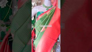 Bangalore Silk Saree With Contrast Blouse