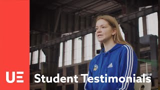 Meet Eva - B.Sc. Sport & Event Management (dual) student | UE Germany