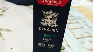 King Pen - Gelato Review #realkingpen #lookoutforfakes