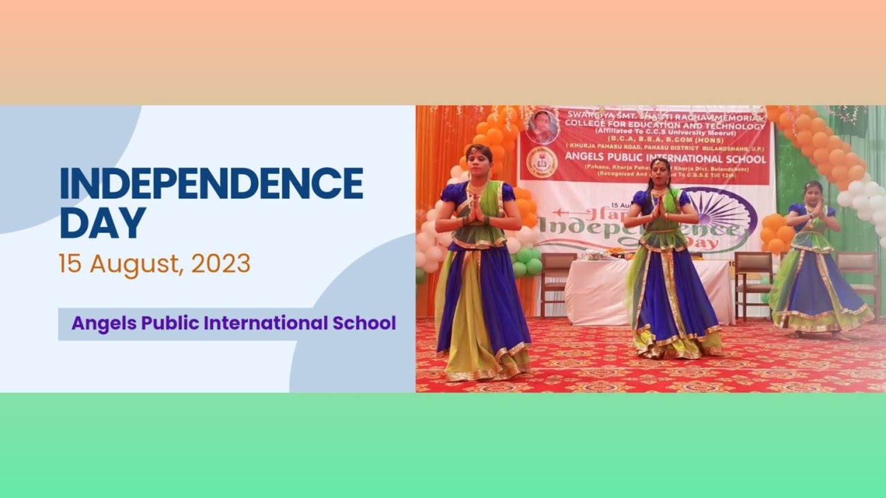 Group Dance Performances on 15 August 2023 | Angels Public International School