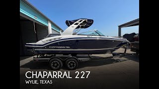 [SOLD] Used 2018 Chaparral 227SSX Surf in Wylie, Texas