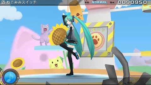 Hatsune Miku Project Diva Extend - Cat Ears Switch/Nekomimi Switch - Normal (PPSSPP Test)
