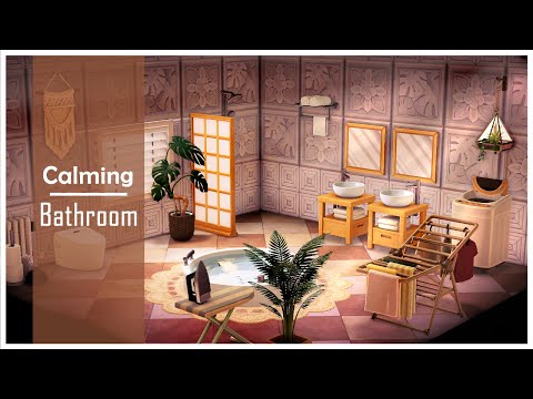 Video: Interior Design Inspiration for ACNH || Bathroom