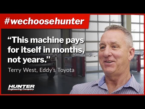 Hunter's Quick Check Drive™ at Eddy's Toyota