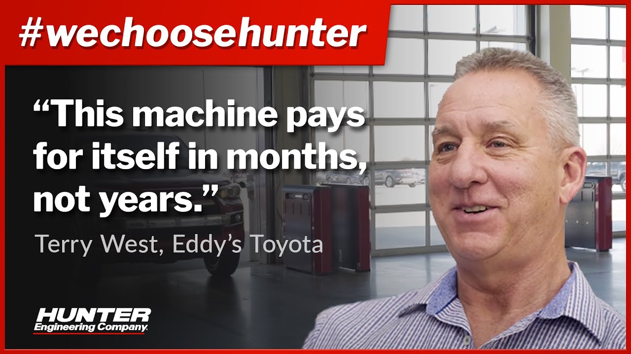 Hunter's Quick Check Drive™ at Eddy's Toyota