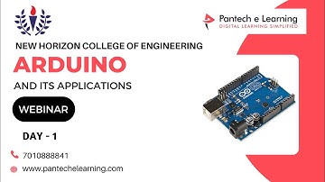 Arduino and its applications | New Horizon College of Engineering |  #pantechelearning