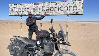 Namibia on Two Wheels. To Walvis Bay and Sesriem, Atlantic Ocean meets Namib Desert [03/06]