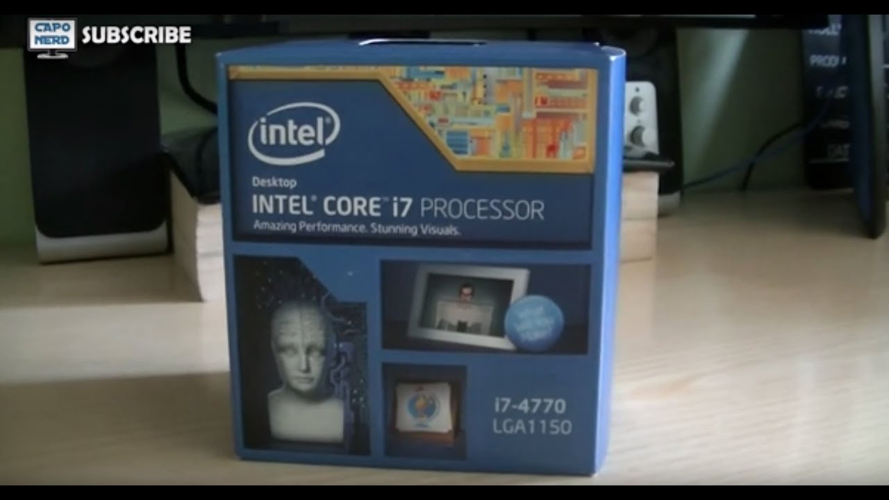 Intel Core i7 4770 Box | Unboxing
