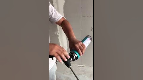how to use pu foam sealant