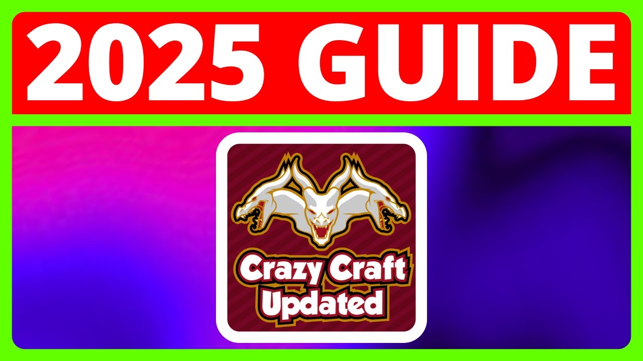 How To Download And Install Crazy Craft For Minecraft Java In 2025 ...