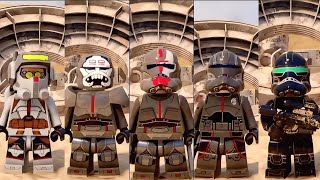 All Characters from The Bad Batch DLC Pack in LEGO Star Wars: The Skywalker Saga