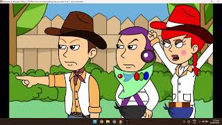 GoAnimate - Toy Story/Frozen - Woody, Buzz And Jessie saves Anna From Prince Hans #goanimate
