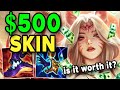 I tried the New $500 Faker Ahri Skin so you won