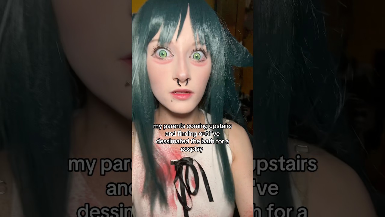 don't make fun of my bath yall i don't have an influencer bathroom🫩#sayanouta #cosplay #sayacosplay