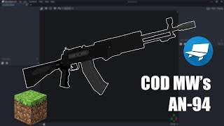 Speed Modeling | COD MW AN-94 | Blockbench