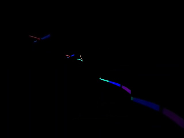 Glowstick Rave on the farm