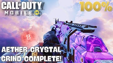AETHER CRYSTAL CAMO ON ALL GUNS COMPLETE SHOWCASE!!! COD MOBILE