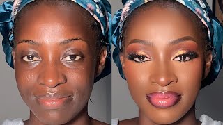 Dark Skin Makeup Tutorial  | step by step 