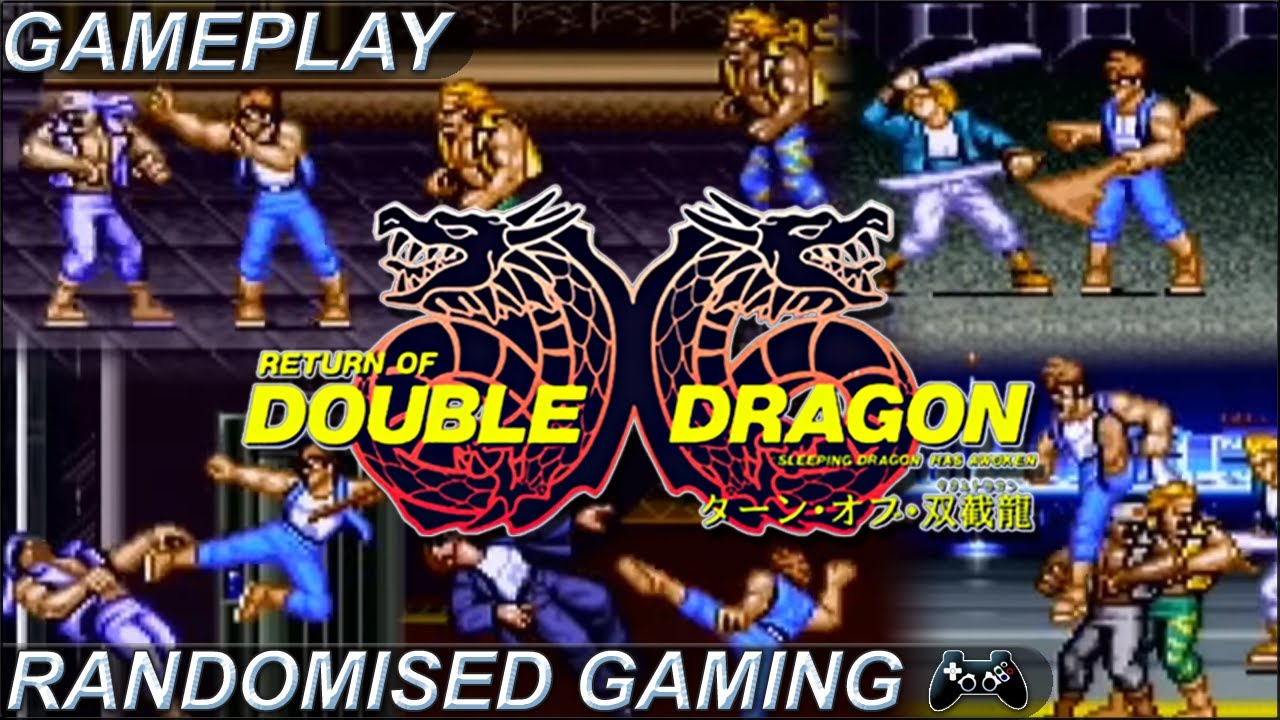 Return of Double Dragon - Super Nintendo (SNES) - Gameplay from Stages