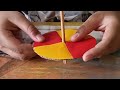 Full video-Red+Blue=💜,Yellow+Red=🧡, Green+Red=🤎learn colour mixing concept DIY colour changing tops🤔