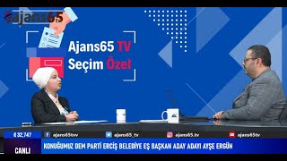 Konuğumuz Dem Parti Erciş Belediye Eş Başkan Aday Adayı Ayşe Ergün