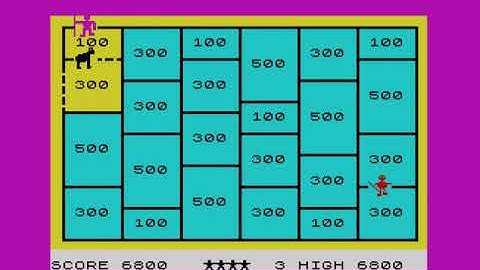 Potty Painter In The Jungle - ZX Spectrum - Retro Virtual Machine v2.0 Beta-1 r1 emulator