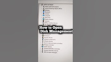 How to Open Disk Management #shorts #diskmanagement #short #trending #pc #laptop #instagram #views