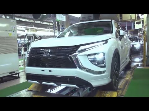 Так собирают Ваш Mitsubishi Eclipse Cross. Обновлённая версия. Производство в Японии