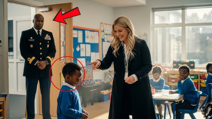 Teacher Ridicules Black Boy Who Says His Dad Works at the Pentagon— Then His Dad Walks Into the Room - YouTube