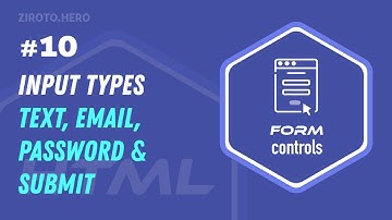 Master HTML in Darija Arabic #10 Form Input (text, email, password & submit) Code Example