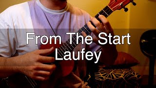From the Start - Laufey - Ukulele Cover [Tabs in description]